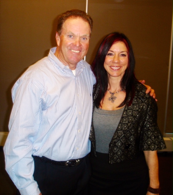 Susan with business partner and mentor, CEO and Author Jack Daly learning and teaching to grow culture, sales and marketing!