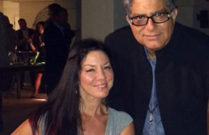 Susan Leger Ferraro with Deepak Chopra